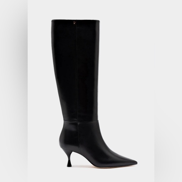 Larroude Shoes - Larroude Georgia Black Heeled Boots